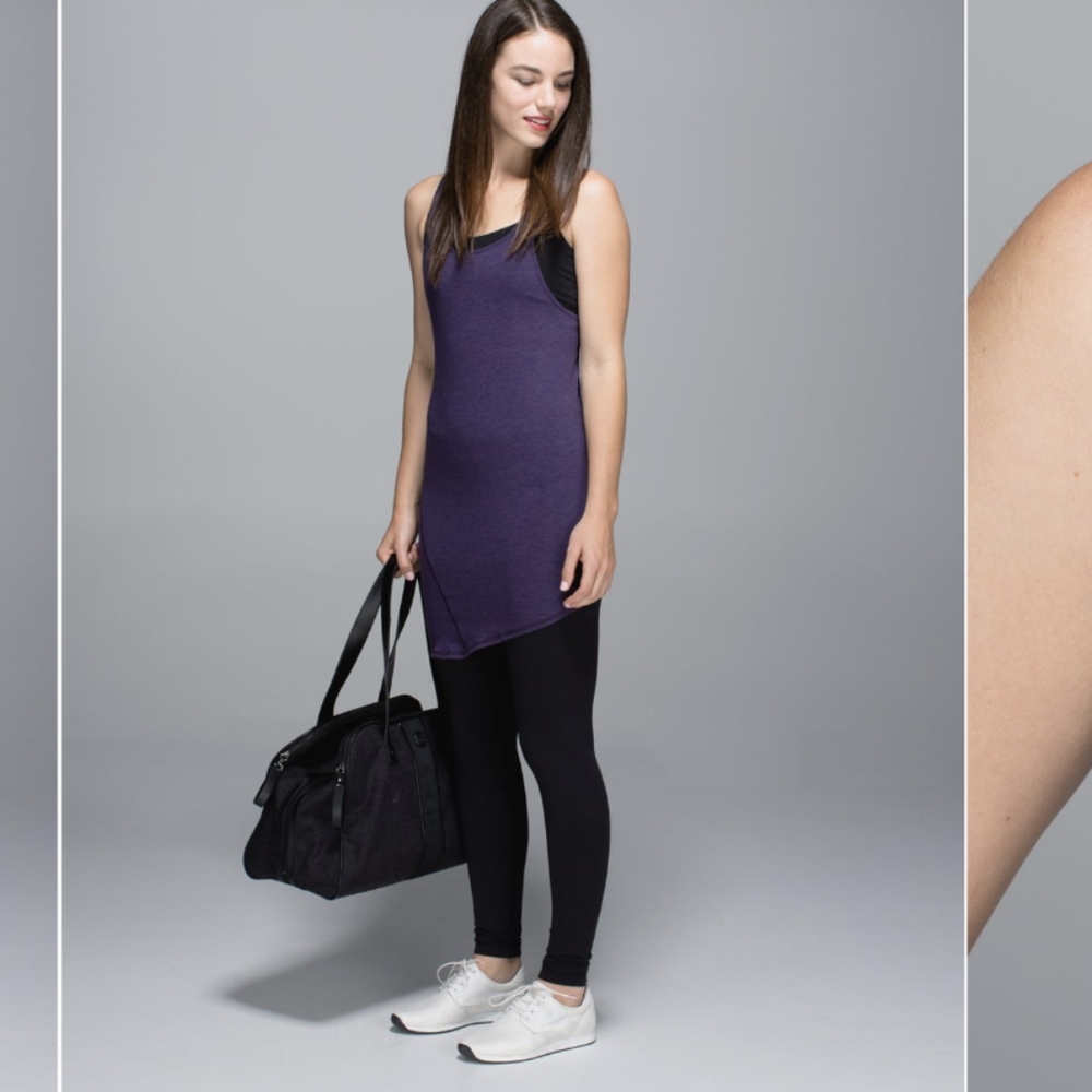 Lululemon Torque Tank Heathered Purple Grape